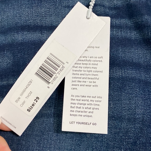 Hudson Midrise Natalie Super Skinny Jeans - Picture 4 of 4